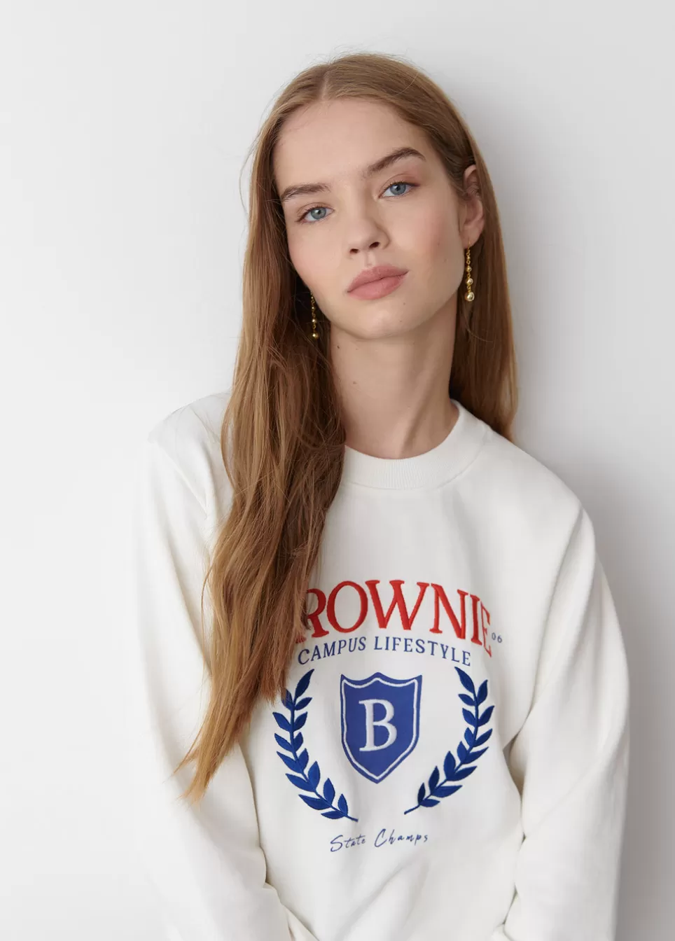 Mujer Brownie Spain Sudaderas>Sudadera Escudo